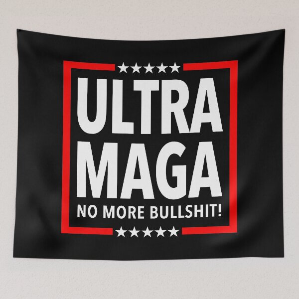 Item preview, Ultra Maga - No More Bullshit designed and sold by RedPillVille.