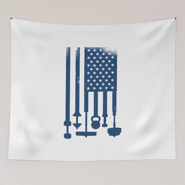 Item preview, Weightlifter USA flag designed and sold by DerSenat.