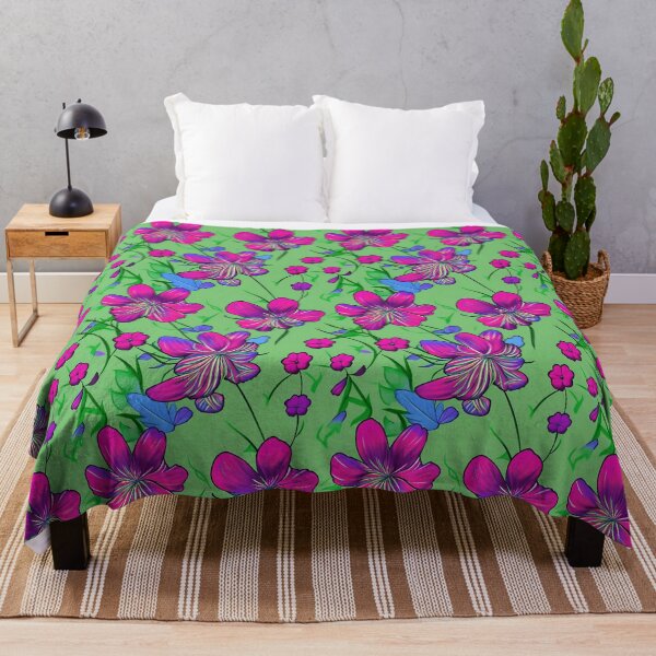 Item preview, Seamless Floral Design Pattern with Pink flowers designed and sold by kiyaansh16.