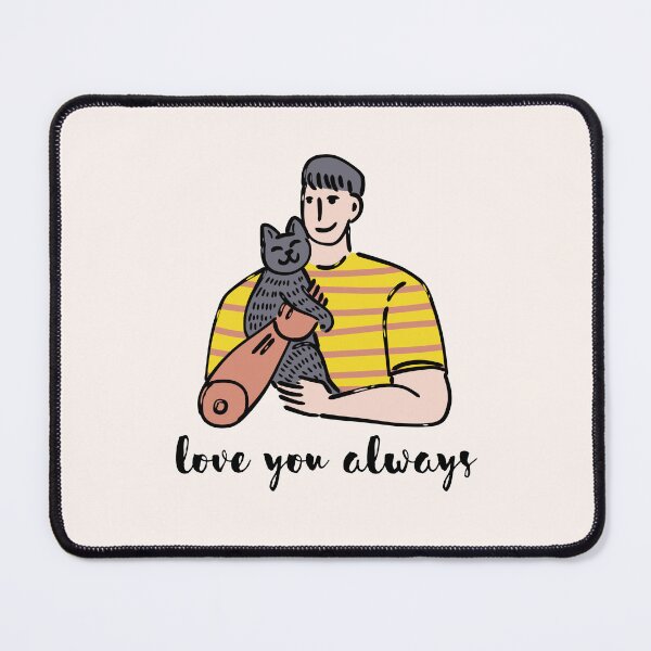 Item preview, Grey Cat pet love you always passed away death bereavement grieving quote miss you designed and sold by emcazalet.