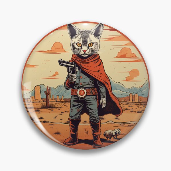Item preview, Cat Cowboy designed and sold by Trendyduck.