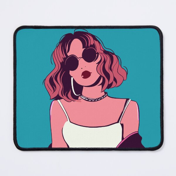 Artikelvorschau, It-Girl-Illustration der 90er Jahre entworfen und verkauft von Edekad.