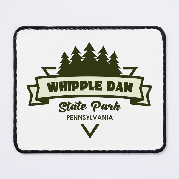 Item preview, Whipple Dam State Park Pennsylvania Trees And Ribbon designed and sold by bivenart.