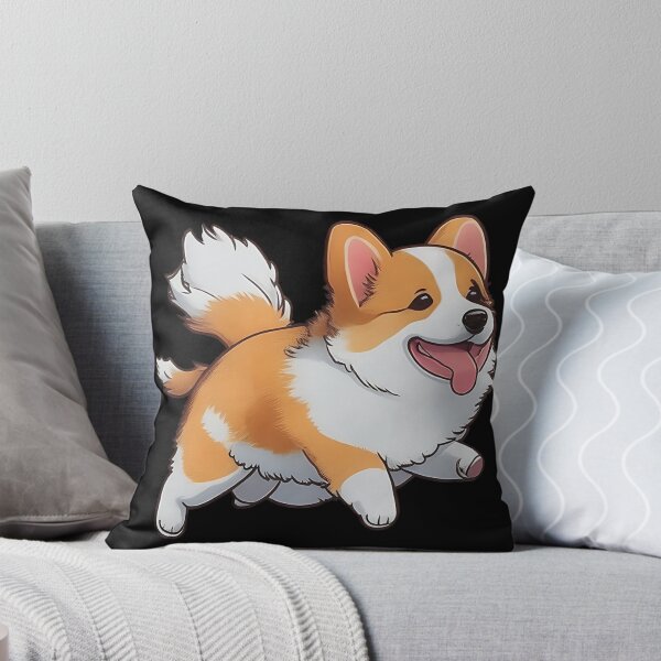 Item preview, corgi correteando designed and sold by BiimAnimal.