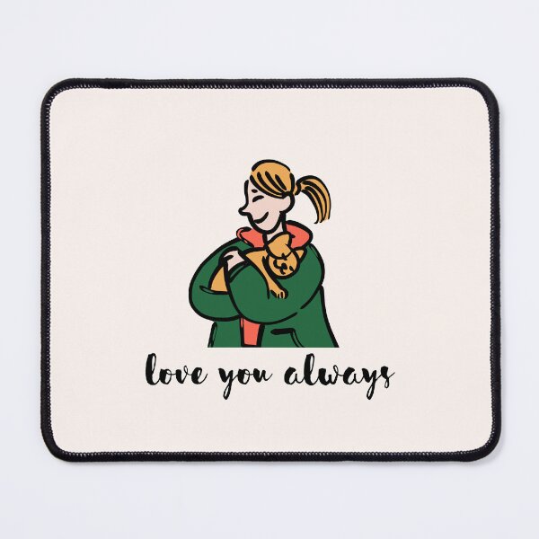 Item preview, Small Dog pet love you always passed away bereavement grieving quote miss you girl hug designed and sold by emcazalet.