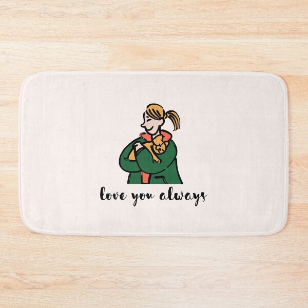 Item preview, Small Dog pet love you always passed away bereavement grieving quote miss you girl hug designed and sold by emcazalet.
