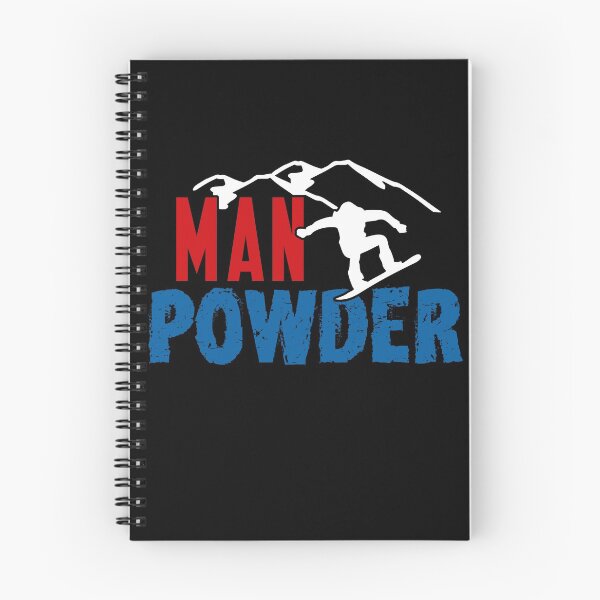 Item preview, Man Powder Snowboarding Shirt Boarding Gear in Red designed and sold by DynamicDesign.