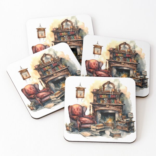 Item preview, Vintage Fireplace Corner Clipart, Retro Hearth Designs, Classic Fire Imagery, Old-Fashioned Warmth Illustrations, Watercolor Art designed and sold by CoolorPaint.