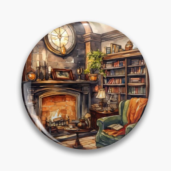 Item preview, Vintage Fireplace Corner Clipart, Retro Hearth Designs, Classic Fire Imagery, Old-Fashioned Warmth Illustrations, Watercolor Art designed and sold by CoolorPaint.