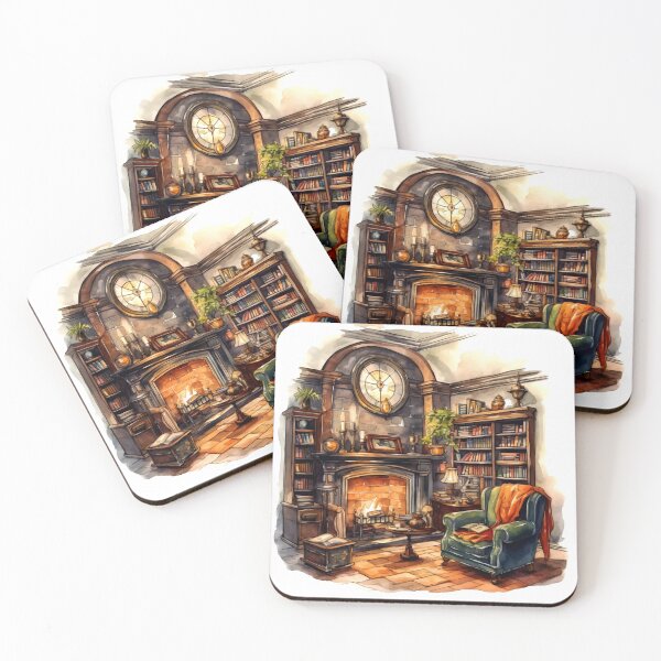Item preview, Vintage Fireplace Corner Clipart, Retro Hearth Designs, Classic Fire Imagery, Old-Fashioned Warmth Illustrations, Watercolor Art designed and sold by CoolorPaint.