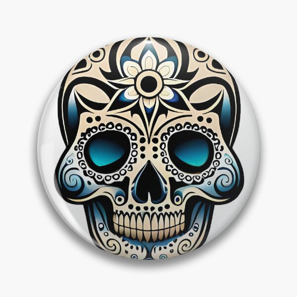 Item preview, AI generated skull artwork designed and sold by GMackenzie.