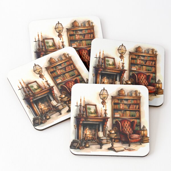 Item preview, Vintage Fireplace Corner Clipart, Retro Hearth Designs, Classic Fire Imagery, Old-Fashioned Warmth Illustrations, Watercolor Art designed and sold by CoolorPaint.