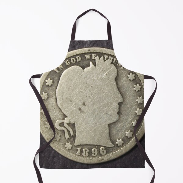 Item preview, 1896  Barber Quarter designed and sold by coinsxcrochet.