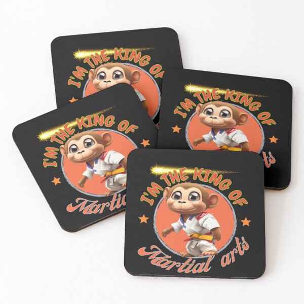Item preview, A cool and cute judoka monkey  designed and sold by Animal world designs.