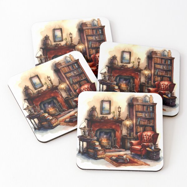 Item preview, Vintage Fireplace Corner Clipart, Retro Hearth Designs, Classic Fire Imagery, Old-Fashioned Warmth Illustrations, Watercolor Art designed and sold by CoolorPaint.