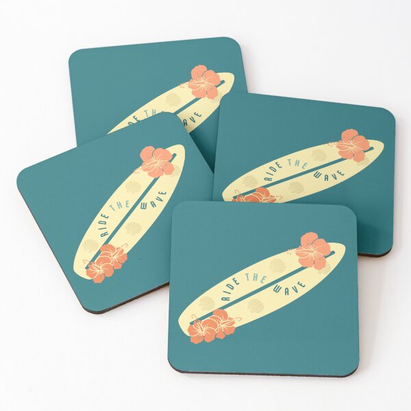 Item preview, Ride the wave surfboard designed and sold by StitchesSleeves.