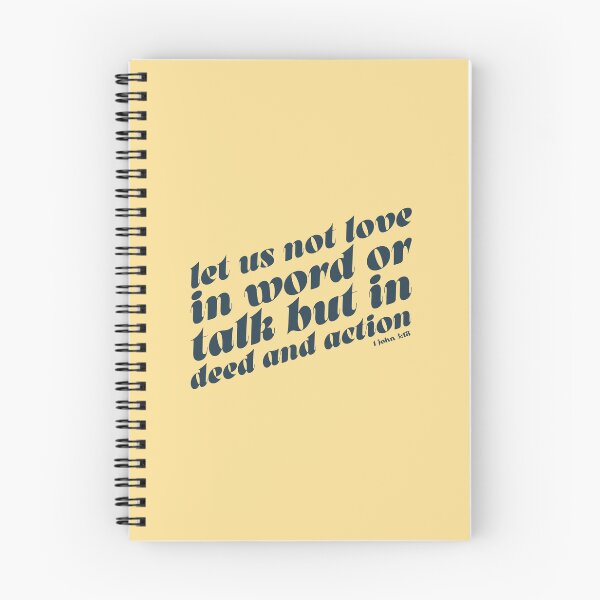 Item preview, 1 John 3:18 - Love in Deed and Action - bible verse quote designed and sold by Firmly Planted Prints.