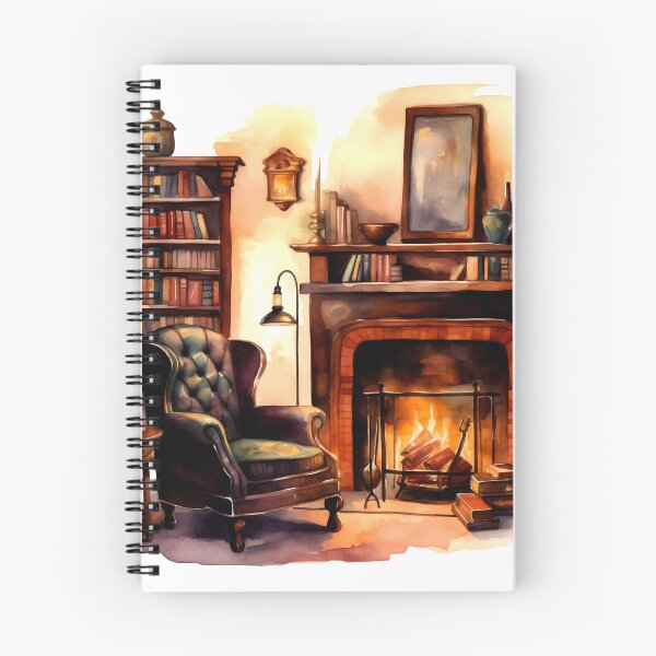 Item preview, Vintage Fireplace Corner Clipart, Retro Hearth Designs, Classic Fire Imagery, Old-Fashioned Warmth Illustrations, Watercolor Art designed and sold by CoolorPaint.