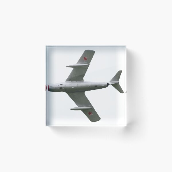 Item preview, Mikoyan Gurevich MiG 15 FAGOT Fighter Jet Underside right turn Russian Air Force 1947 designed and sold by AfterburnerOne.
