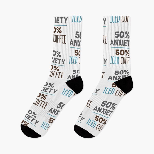 Item preview, 50% Anxiety 50% Iced Coffee designed and sold by jaygo.