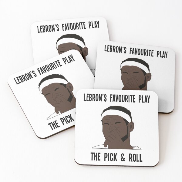Item preview, Funny NBA Meme - Lebron Digs His Nose - Pick & Roll Meme designed and sold by BuzzerBeater00.