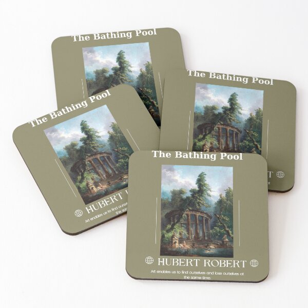 Item preview, Hubert Robert - The Bathing Pool designed and sold by nickelangelo1.
