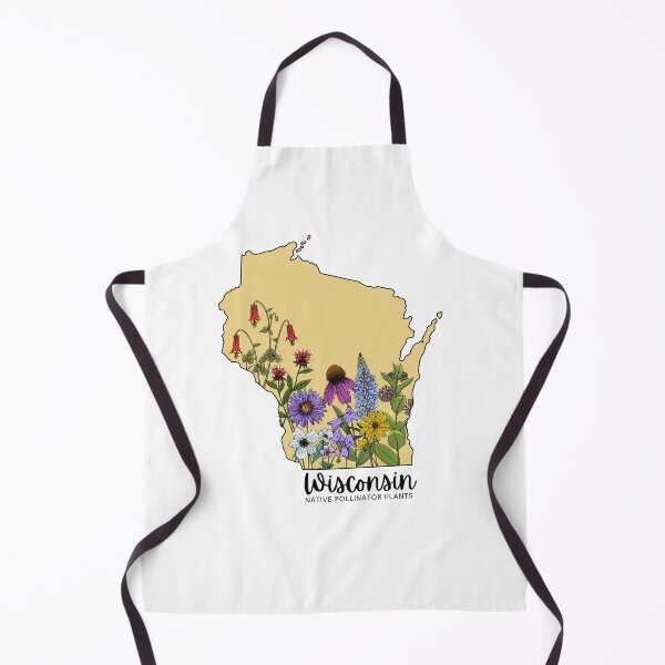 Item preview, Wisconsin Pollinator Plants Yellow designed and sold by OneCreativeBee.