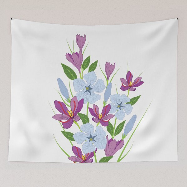 Item preview, Galaxy florals designed and sold by The Pattern Mill.