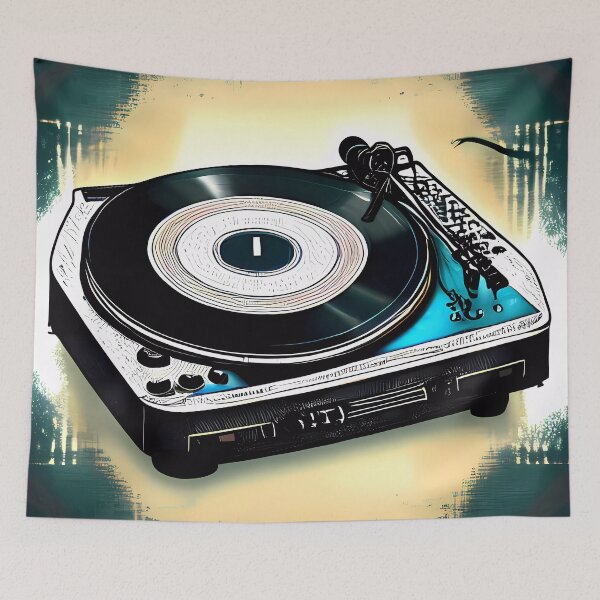 Item preview, Vintage Melodic Turntable designed and sold by Transelasticart.