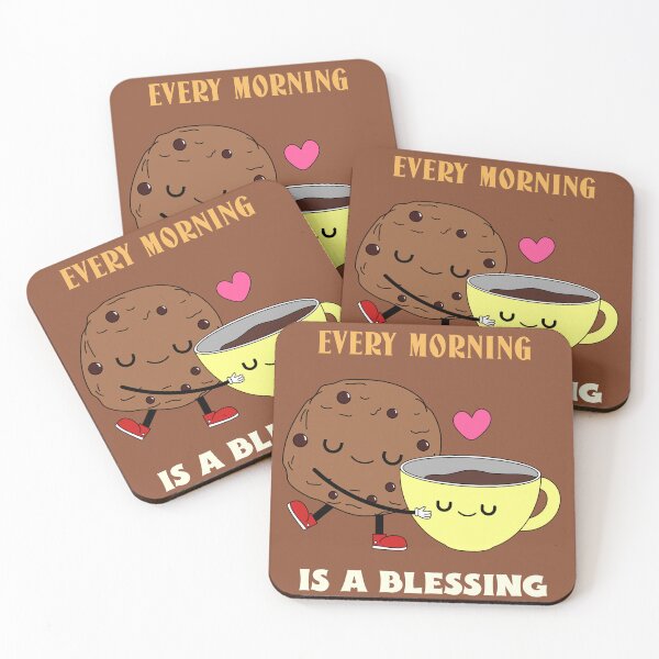 Item preview, Every Morning Love T-shirt Is a Blessed Cup Cake Love coffe Stickers designed and sold by csillatorma.