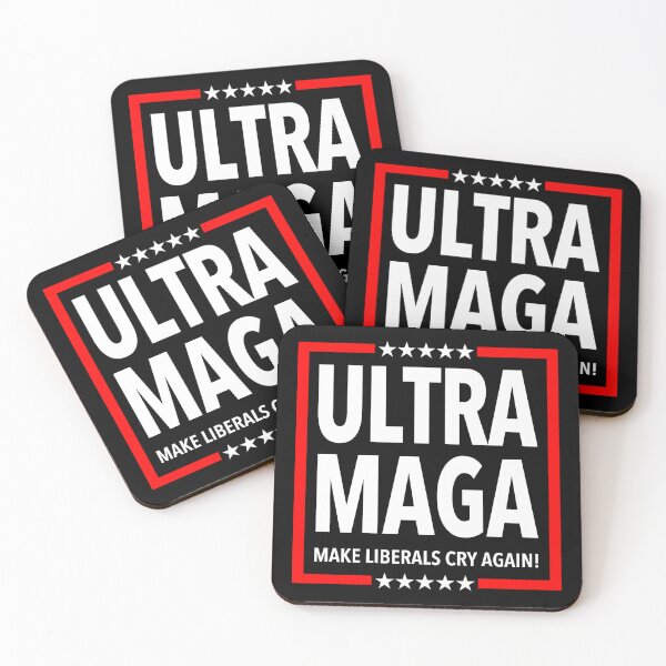 Item preview, Ultra Maga - Make Liberals Cry Again (square) designed and sold by RedPillVille.