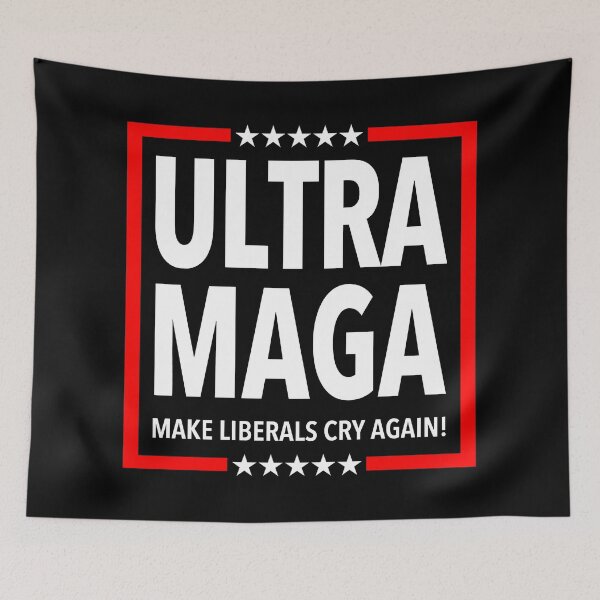 Item preview, Ultra Maga - Make Liberals Cry Again (square) designed and sold by RedPillVille.