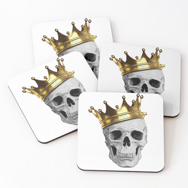Item preview, Skull with crown designed and sold by ClothesPowerPl.