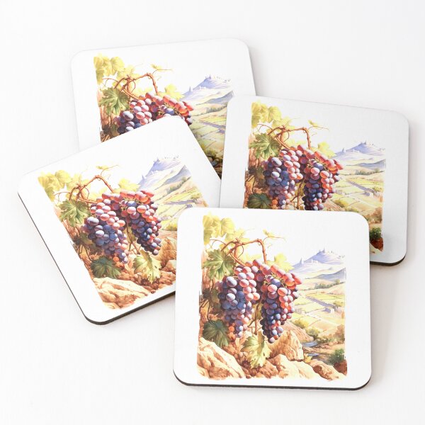 Item preview, Rolling Vineyard Clipart, Vines and Hills, Grapevine Views, Vineyard Scenery, Gentle Slopes, Winemaking Territory, Rolling Landscapes designed and sold by CoolorPaint.