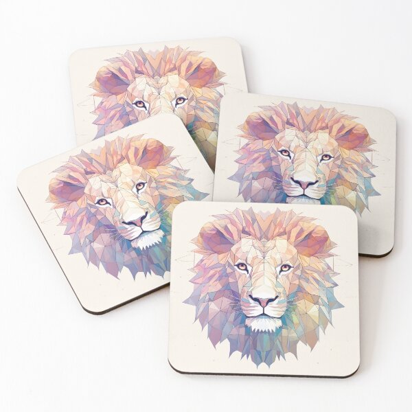 Artikelvorschau, Lion, Minimalistic Wildlife Design entworfen und verkauft von InkLines.