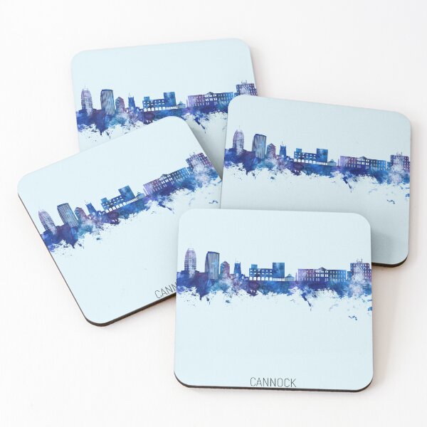 Item preview, Cannock England Skyline designed and sold by ArtPrints.
