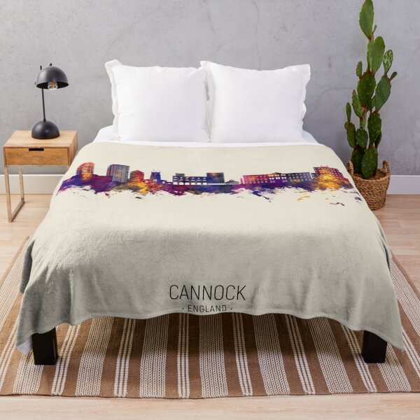Item preview, Cannock England Skyline designed and sold by ArtPrints.