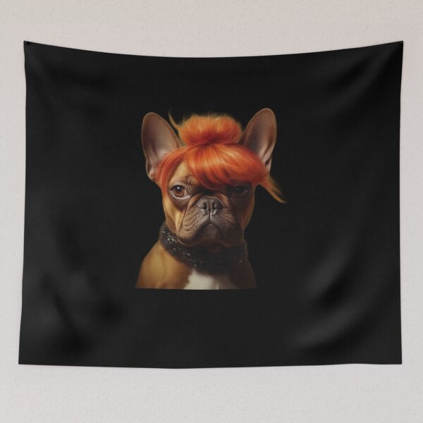 Item preview, redhead bulldog designed and sold by Polnorandco.