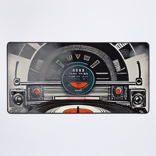 Item preview, Retrofuturistic DJ Equipment designed and sold by Transelasticart.