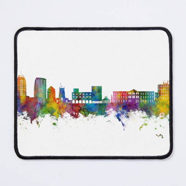 Item preview, Cannock England Skyline designed and sold by ArtPrints.