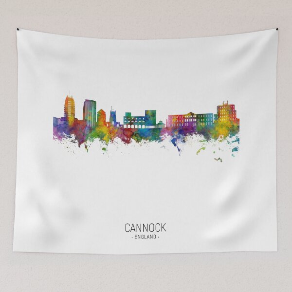 Item preview, Cannock England Skyline designed and sold by ArtPrints.