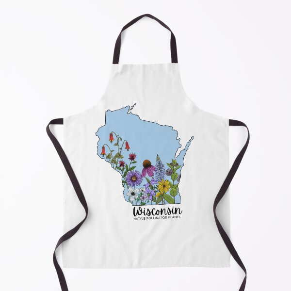 Item preview, Wisconsin Pollinator Plants Blue designed and sold by OneCreativeBee.