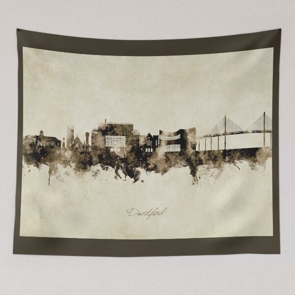 Item preview, Dartford England Skyline designed and sold by ArtPrints.