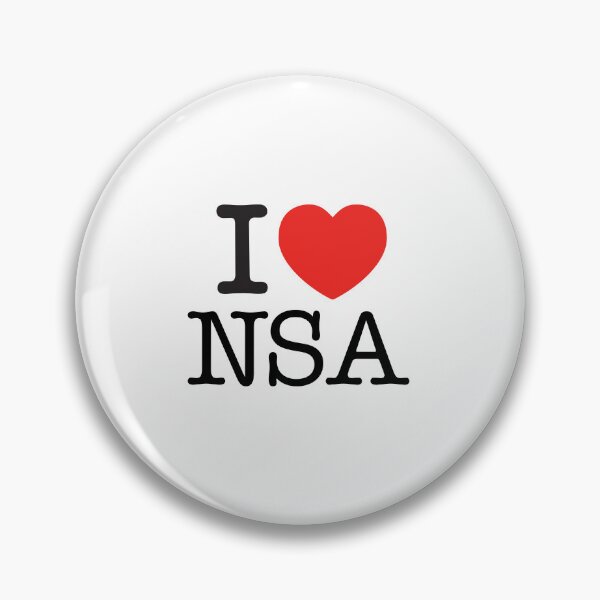 Item preview, I Love NSA designed and sold by Nate Ober.
