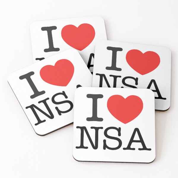 Item preview, I Love NSA designed and sold by Nate Ober.