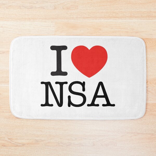 Item preview, I Love NSA designed and sold by Nate Ober.