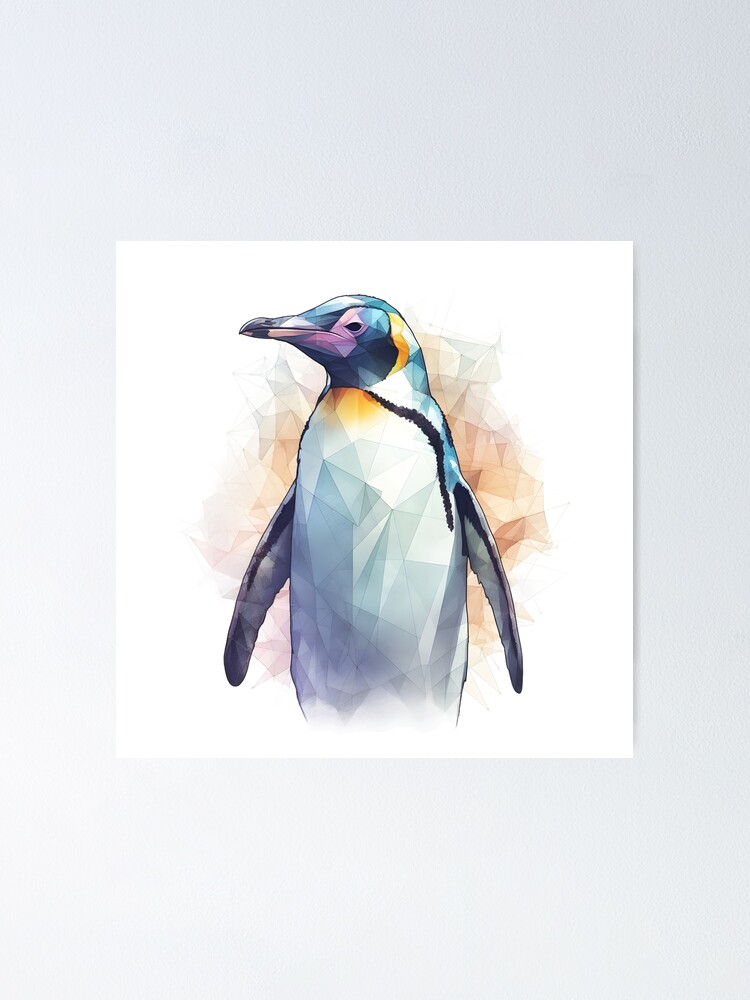 Thumbnail 1 of 3, Poster, Penguin designed and sold by InkLines.