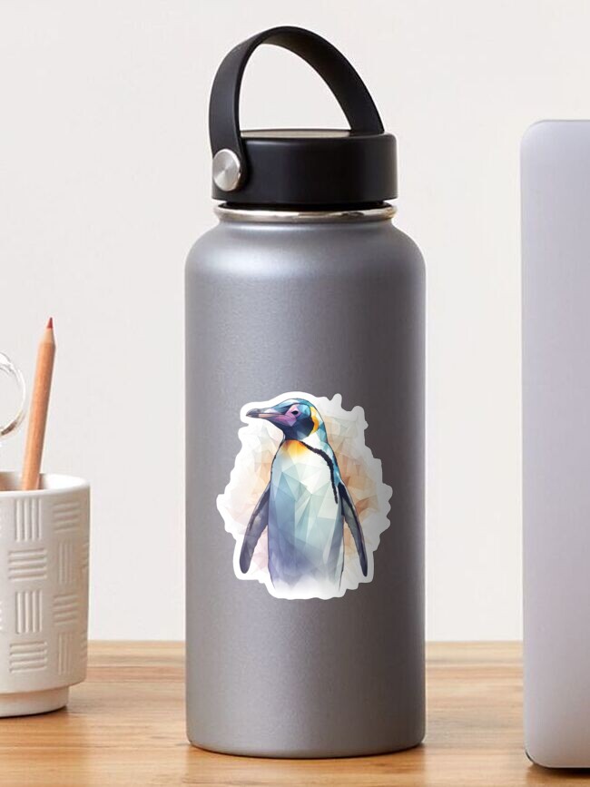 Thumbnail 1 of 3, Sticker, Penguin designed and sold by InkLines.
