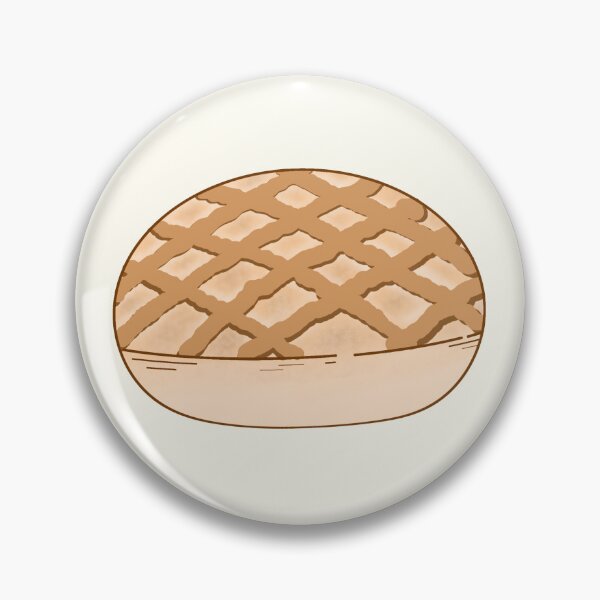 Item preview, Cute melon bread drawing sticker designed and sold by DozyJov.