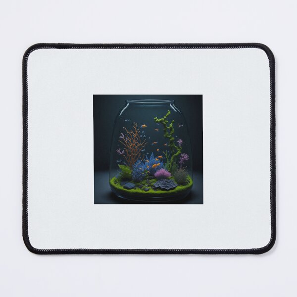 Item preview, Tropical fish coral terrarium designed and sold by WhimsyFinds.